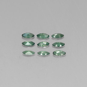 Alexandrite Gemstone in 4 x 2 mm (calibrated) Size for Sale, Alexandrite Stone in Green/Red Color