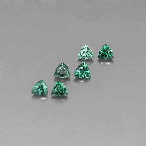 0.82 ct Multicolor Alexandrite Stone, Natural Alexandrite in Trillion Facet Shape for Sale