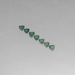 Alexandrite Gemstone in 3.1 x 3 mm Size for Sale, Alexandrite Stone in Green/Red Color