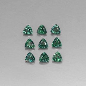 1.15 ct Multicolor Alexandrite Stone, Natural Alexandrite in Trillion Facet Shape for Sale