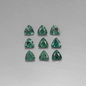 1.01 ct Multicolor Alexandrite Stone, Natural Alexandrite in Trillion Facet Shape for Sale