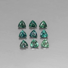 1.31 ct Multicolor Alexandrite Stone, Natural Alexandrite in Trillion Facet Shape for Sale