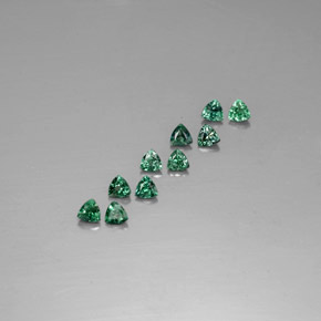 1.32 ct Multicolor Alexandrite Stone, Natural Alexandrite in Trillion Facet Shape for Sale