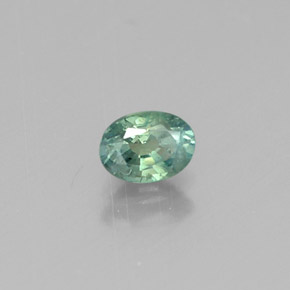 0.13 ct Multicolor Alexandrite Stone, Natural Alexandrite in Oval Facet Shape for Sale