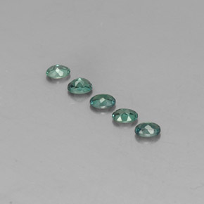 Alexandrite Gemstone in 3.5 x 2.6 mm Size for Sale, Alexandrite Stone in Green/Red Color