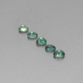 Alexandrite Gemstone in 3.6 x 2.6 mm Size for Sale, Alexandrite Stone in Green/Red Color