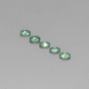 Alexandrite Gemstone in 3.5 x 2.5 mm Size for Sale, Alexandrite Stone in Green/Red Color