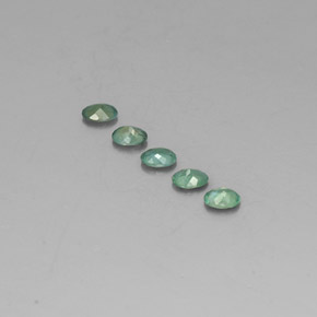 Alexandrite Gemstone in 3.5 x 2.6 mm Size for Sale, Alexandrite Stone in Green/Red Color