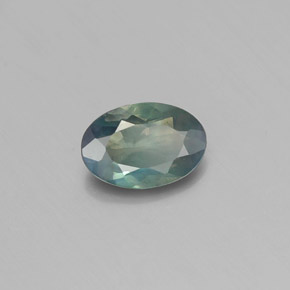 0.43 ct Multicolor Alexandrite Stone, Natural Alexandrite in Oval Facet Shape for Sale