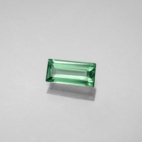 0.56 ct Multicolor Alexandrite Stone, Natural Alexandrite in Baguette Facet Shape for Sale