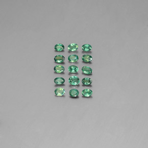 1.59 ct Multicolor Alexandrite Stone, Natural Alexandrite in Oval Facet Shape for Sale