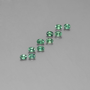 1.23 ct Multicolor Alexandrite Stone, Natural Alexandrite in Oval Facet Shape for Sale
