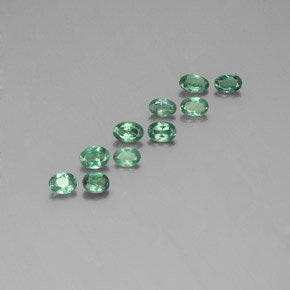 2.75 ct Multicolor Alexandrite Stone, Natural Alexandrite in Oval Facet Shape for Sale