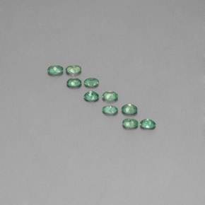 Alexandrite Gemstone in 3.4 x 2.4 mm Size for Sale, Alexandrite Stone in Green/Red Color