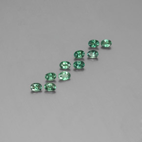 1.38 ct Multicolor Alexandrite Stone, Natural Alexandrite in Oval Facet Shape for Sale