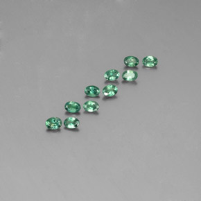 1.26 ct Multicolor Alexandrite Stone, Natural Alexandrite in Oval Facet Shape for Sale