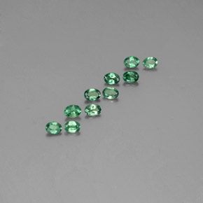 1.29 ct Multicolor Alexandrite Stone, Natural Alexandrite in Oval Facet Shape for Sale