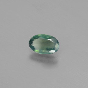 0.55 ct Multicolor Alexandrite Stone, Natural Alexandrite in Oval Facet Shape for Sale