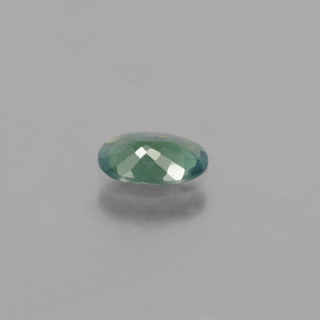 Alexandrite Gemstone in 6.7 x 4.4 mm Size for Sale, Alexandrite Stone in Green/Red Color