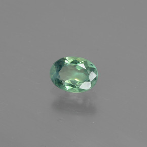 0.55 ct Multicolor Alexandrite Stone, Natural Alexandrite in Oval Facet Shape for Sale