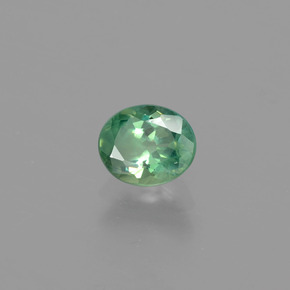 0.70 ct Multicolor Alexandrite Stone, Natural Alexandrite in Oval Facet Shape for Sale