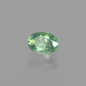 0.98 ct Multicolor Alexandrite Stone, Natural Alexandrite in Oval Facet Shape for Sale