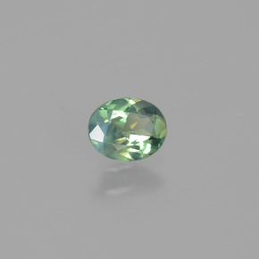 0.36 ct Multicolor Alexandrite Stone, Natural Alexandrite in Oval Facet Shape for Sale