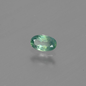 0.27 ct Multicolor Alexandrite Stone, Natural Alexandrite in Oval Facet Shape for Sale