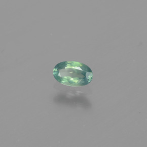 0.26 ct Multicolor Alexandrite Stone, Natural Alexandrite in Oval Facet Shape for Sale