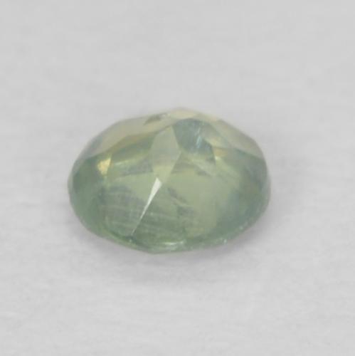 Alexandrite Gemstone in 2.5 mm (calibrated) Size for Sale, Alexandrite Stone in Pale Pear Green Color