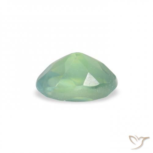 Alexandrite Gemstone in 3.1 x 2.1 mm Size for Sale, Alexandrite Stone in Light Green Color