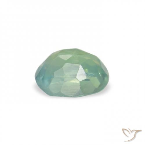 Alexandrite Gemstone in 2.9 x 2.4 mm Size for Sale, Alexandrite Stone in Mint Green Color