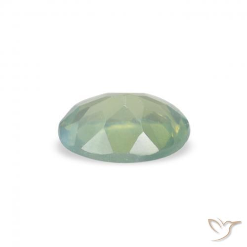 Alexandrite Gemstone in 3 x 2.2 mm Size for Sale, Alexandrite Stone in Light Green Color