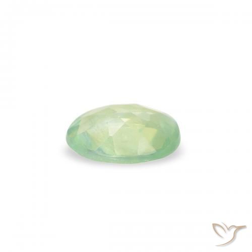 Alexandrite Gemstone in 4.2 x 3 mm Size for Sale, Alexandrite Stone in Light Yellow Green Color