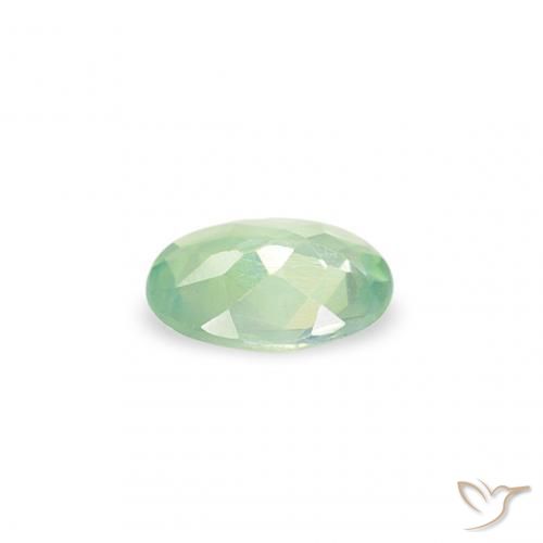 Alexandrite Gemstone in 4 x 3 mm (calibrated) Size for Sale, Alexandrite Stone in Light Yellow Green Color