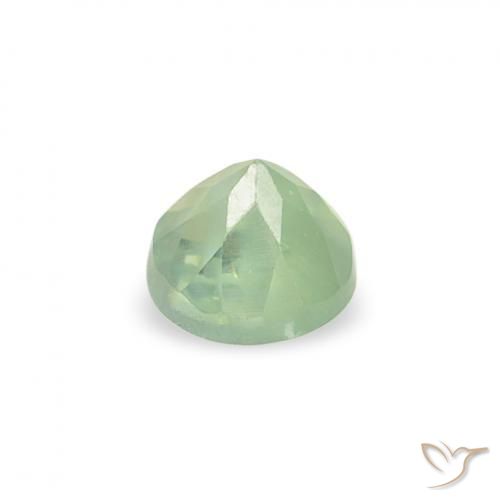 Alexandrite Gemstone in 3 mm (calibrated) Size for Sale, Alexandrite Stone in Medium Light-Green Color