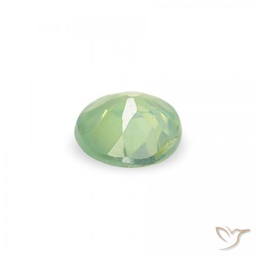 Alexandrite Gemstone in 3 mm (calibrated) Size for Sale, Alexandrite Stone in Lime Green Color