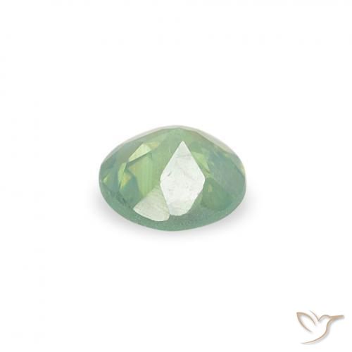 Alexandrite Gemstone in 3 mm (calibrated) Size for Sale, Alexandrite Stone in Light Green Color
