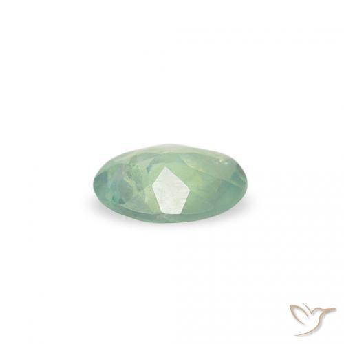 Alexandrite Gemstone in 3.5 x 2.5 mm Size for Sale, Alexandrite Stone in Very Light Yellow Green Color