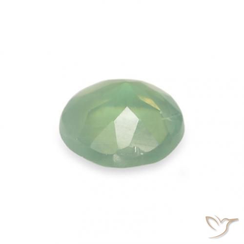 Alexandrite Gemstone in 3 mm (calibrated) Size for Sale, Alexandrite Stone in Very Light Green Color