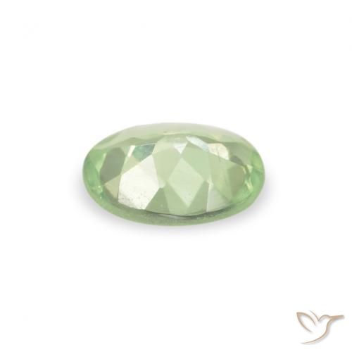 Alexandrite Gemstone in 4.1 x 3.2 mm Size for Sale, Alexandrite Stone in Yellow Green Color