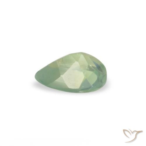 Alexandrite Gemstone in 3.9 x 2.8 mm Size for Sale, Alexandrite Stone in Yellow Green Color