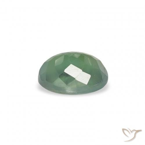 Alexandrite Gemstone in 5.8 x 4.2 mm Size for Sale, Alexandrite Stone in Turquoise Color