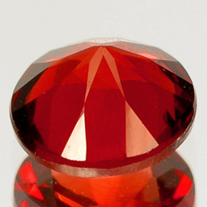 Almandine Garnet Gemstone in 6 mm (calibrated) Size for Sale, Almandine Garnet Stone in Red Color