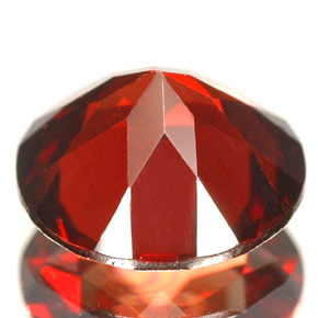 Almandine Garnet Gemstone in 8 mm (calibrated) Size for Sale, Almandine Garnet Stone in Red Color