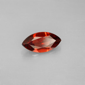 1.16 ct Red Almandine Garnet Stone, Natural Almandine Garnet in Marquise Facet Shape for Sale