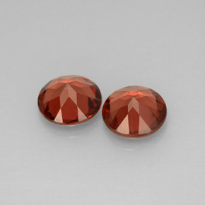 Almandine Garnet Gemstone in 6 mm (calibrated) Size for Sale, Almandine Garnet Stone in Red Color