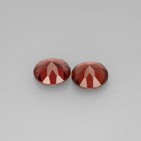 Almandine Garnet Gemstone in 6 mm (calibrated) Size for Sale, Almandine Garnet Stone in Red Color