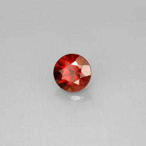 1.12 ct Red Almandine Garnet Stone, Natural Almandine Garnet in Round Facet Shape for Sale