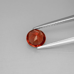 Almandine Garnet Gemstone in 6 mm (calibrated) Size for Sale, Almandine Garnet Stone in Red Color